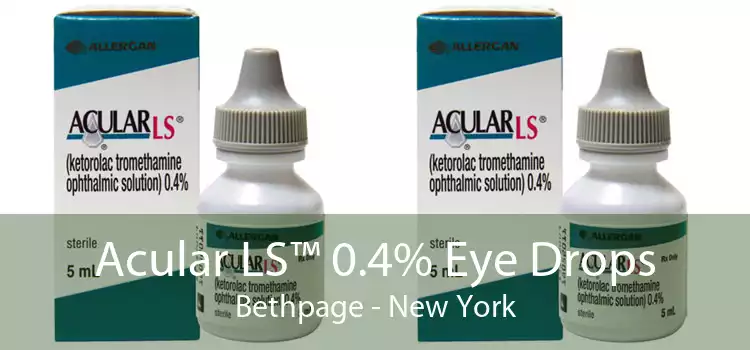 Acular LS™ 0.4% Eye Drops Bethpage - New York