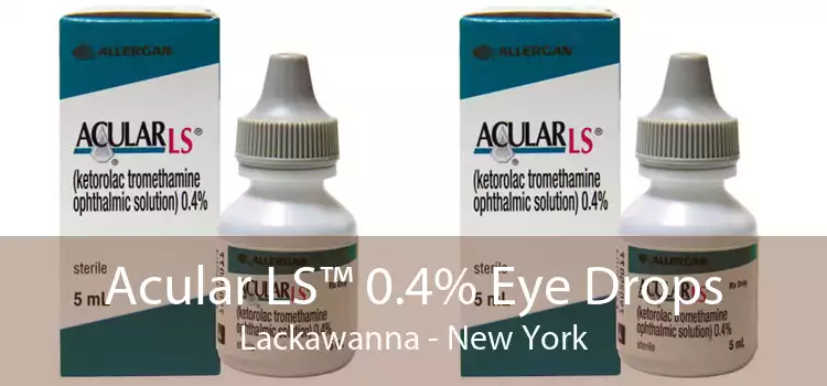 Acular LS™ 0.4% Eye Drops Lackawanna - New York