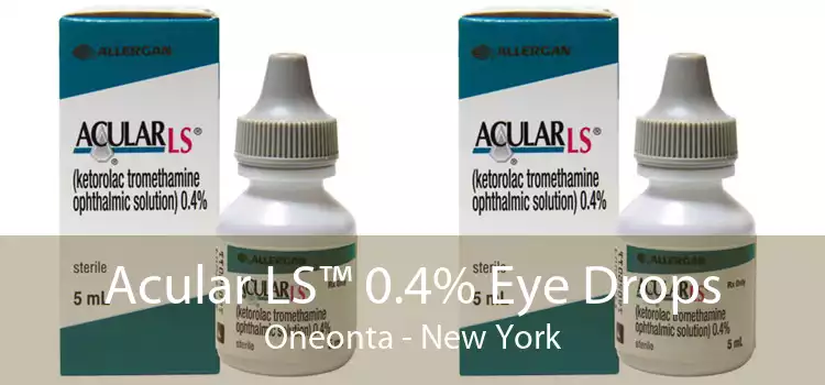 Acular LS™ 0.4% Eye Drops Oneonta - New York