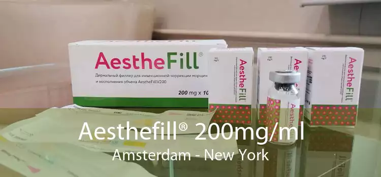 Aesthefill® 200mg/ml Amsterdam - New York