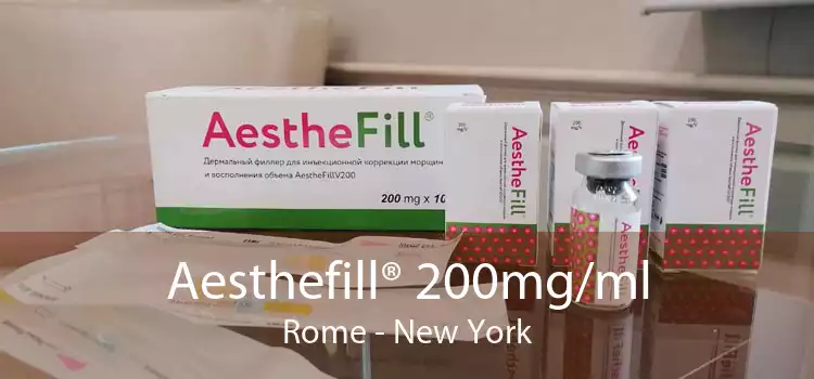 Aesthefill® 200mg/ml Rome - New York