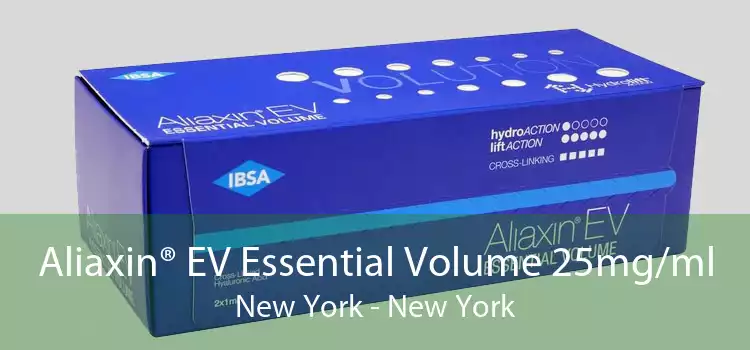 Aliaxin® EV Essential Volume 25mg/ml New York - New York