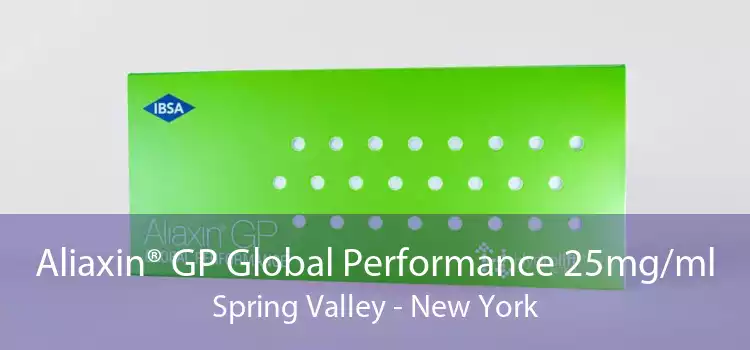 Aliaxin® GP Global Performance 25mg/ml Spring Valley - New York