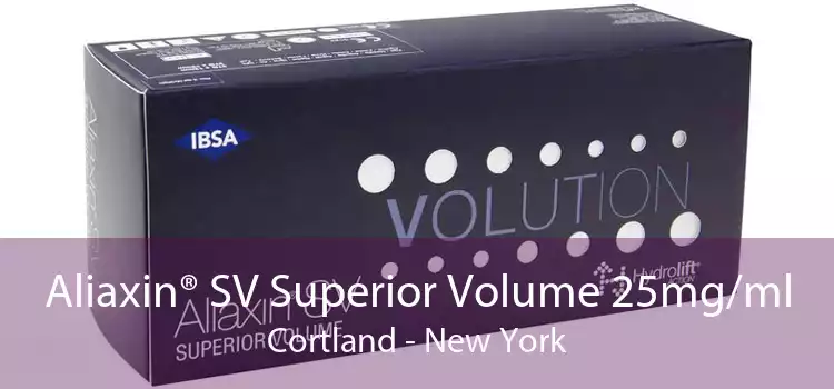 Aliaxin® SV Superior Volume 25mg/ml Cortland - New York