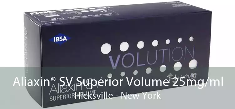 Aliaxin® SV Superior Volume 25mg/ml Hicksville - New York