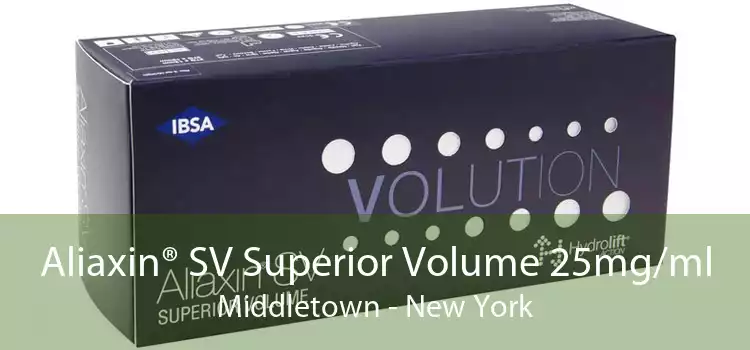 Aliaxin® SV Superior Volume 25mg/ml Middletown - New York