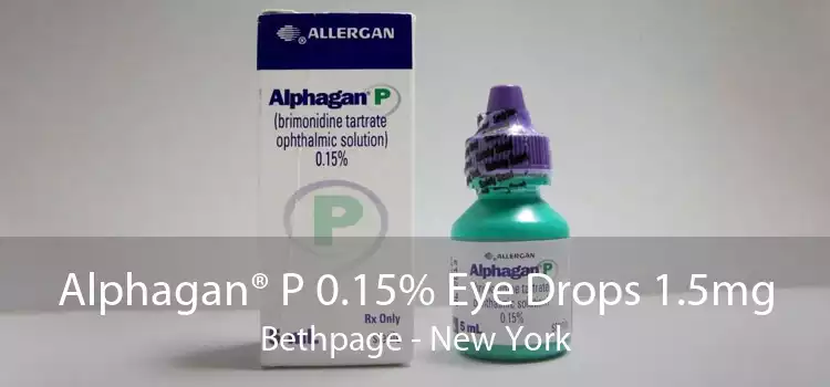 Alphagan® P 0.15% Eye Drops 1.5mg Bethpage - New York