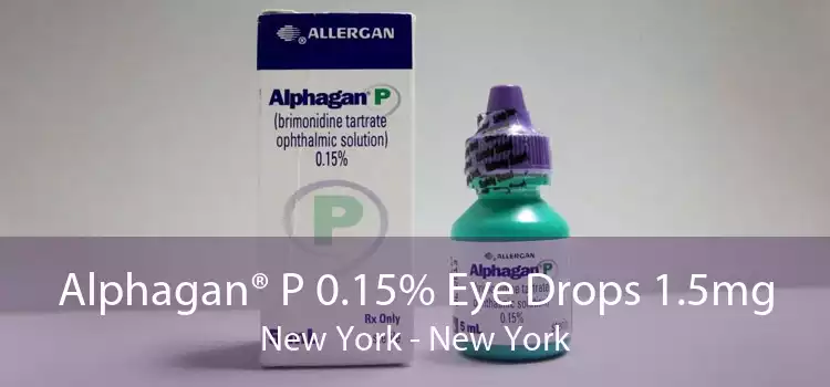 Alphagan® P 0.15% Eye Drops 1.5mg New York - New York