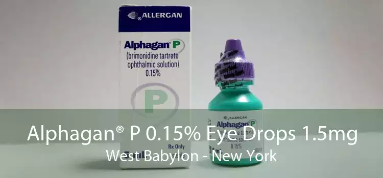 Alphagan® P 0.15% Eye Drops 1.5mg West Babylon - New York