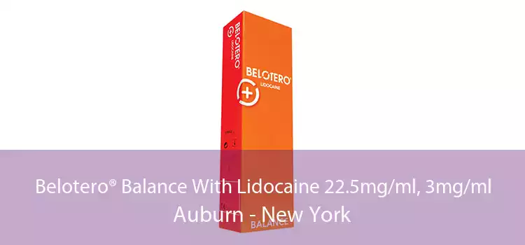 Belotero® Balance With Lidocaine 22.5mg/ml, 3mg/ml Auburn - New York