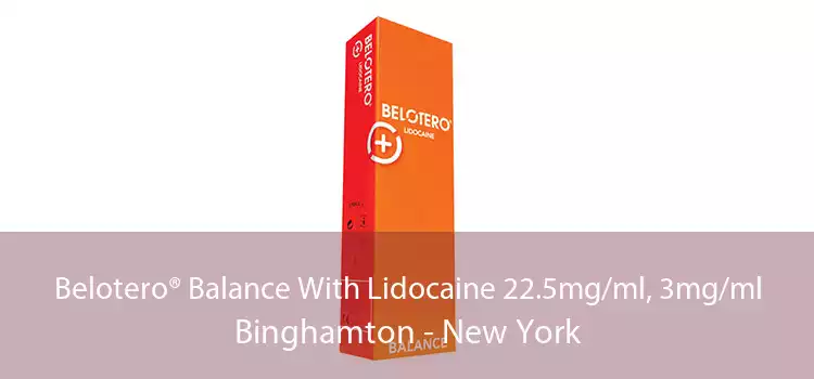Belotero® Balance With Lidocaine 22.5mg/ml, 3mg/ml Binghamton - New York