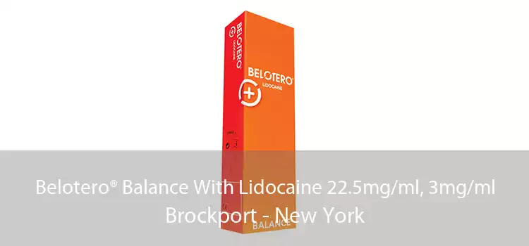 Belotero® Balance With Lidocaine 22.5mg/ml, 3mg/ml Brockport - New York