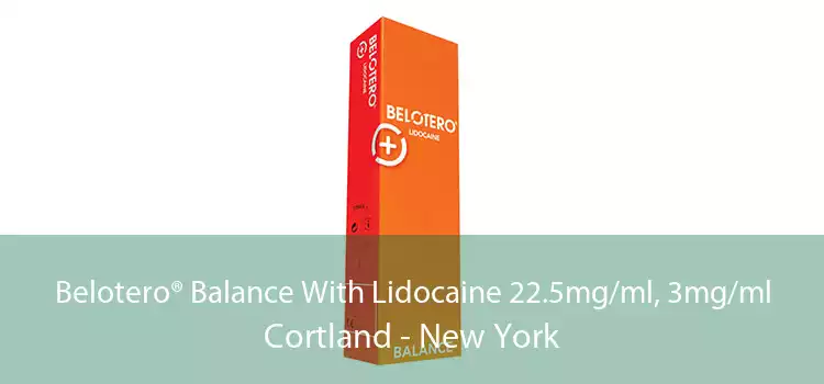Belotero® Balance With Lidocaine 22.5mg/ml, 3mg/ml Cortland - New York