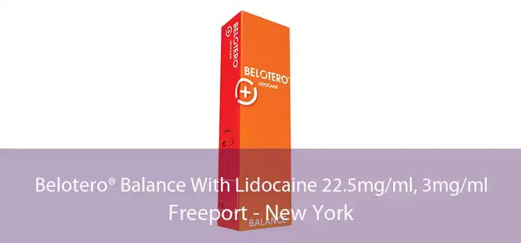 Belotero® Balance With Lidocaine 22.5mg/ml, 3mg/ml Freeport - New York