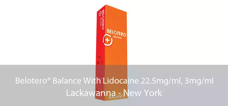 Belotero® Balance With Lidocaine 22.5mg/ml, 3mg/ml Lackawanna - New York