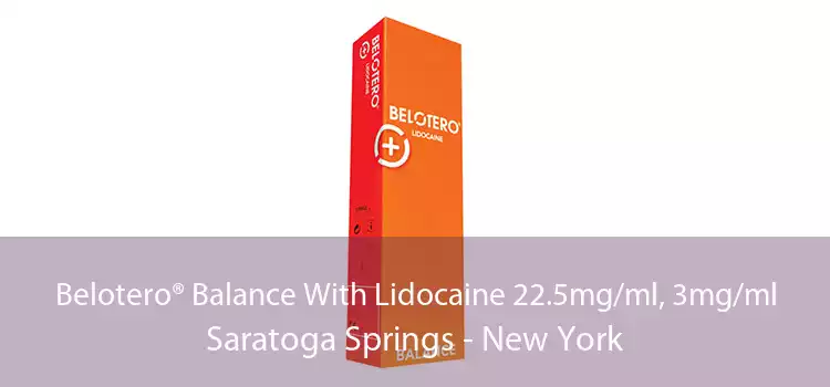 Belotero® Balance With Lidocaine 22.5mg/ml, 3mg/ml Saratoga Springs - New York