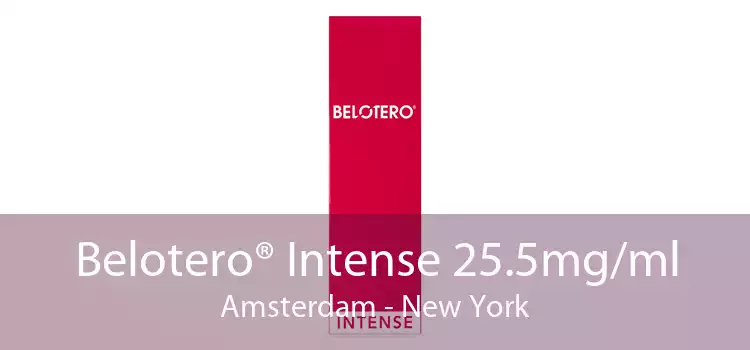 Belotero® Intense 25.5mg/ml Amsterdam - New York