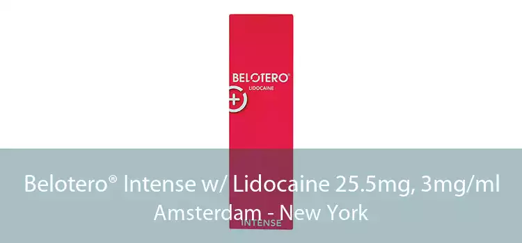 Belotero® Intense w/ Lidocaine 25.5mg, 3mg/ml Amsterdam - New York