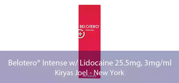 Belotero® Intense w/ Lidocaine 25.5mg, 3mg/ml Kiryas Joel - New York