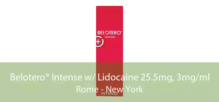 Belotero® Intense w/ Lidocaine 25.5mg, 3mg/ml Rome - New York