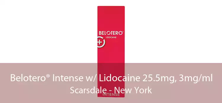 Belotero® Intense w/ Lidocaine 25.5mg, 3mg/ml Scarsdale - New York