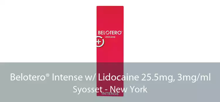 Belotero® Intense w/ Lidocaine 25.5mg, 3mg/ml Syosset - New York