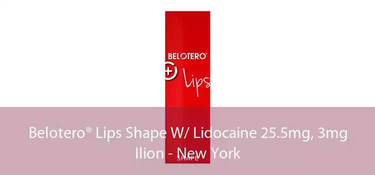 Belotero® Lips Shape W/ Lidocaine 25.5mg, 3mg Ilion - New York
