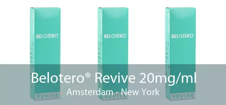 Belotero® Revive 20mg/ml Amsterdam - New York