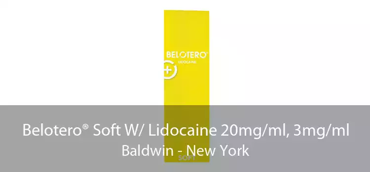 Belotero® Soft W/ Lidocaine 20mg/ml, 3mg/ml Baldwin - New York