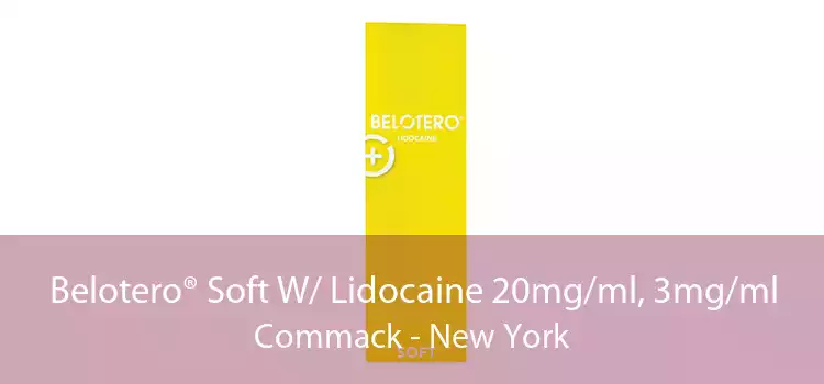 Belotero® Soft W/ Lidocaine 20mg/ml, 3mg/ml Commack - New York