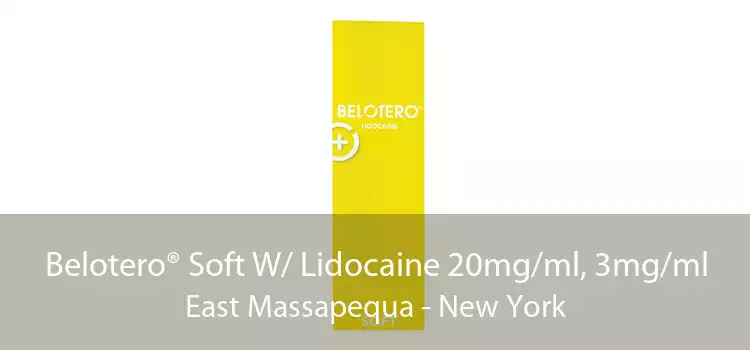 Belotero® Soft W/ Lidocaine 20mg/ml, 3mg/ml East Massapequa - New York