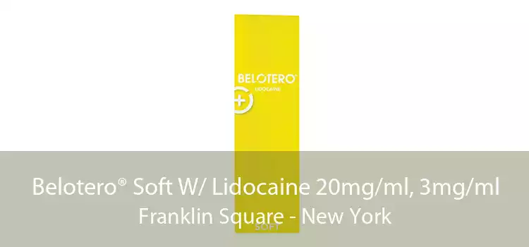 Belotero® Soft W/ Lidocaine 20mg/ml, 3mg/ml Franklin Square - New York