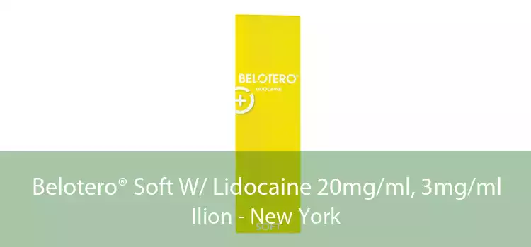 Belotero® Soft W/ Lidocaine 20mg/ml, 3mg/ml Ilion - New York