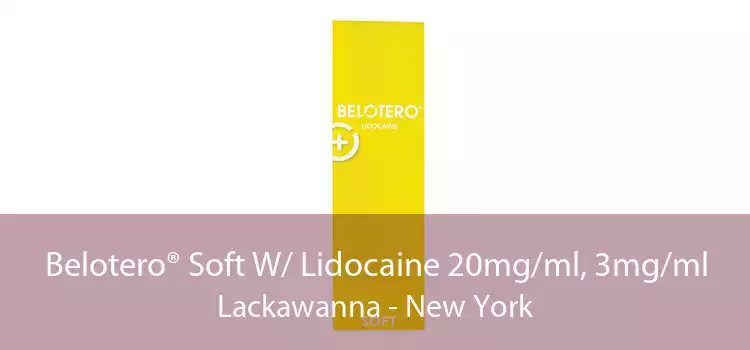 Belotero® Soft W/ Lidocaine 20mg/ml, 3mg/ml Lackawanna - New York