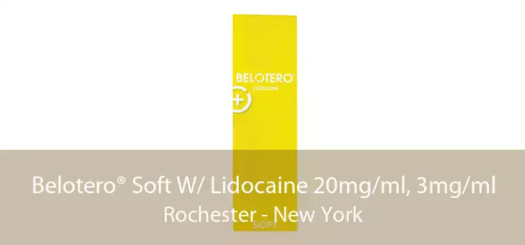 Belotero® Soft W/ Lidocaine 20mg/ml, 3mg/ml Rochester - New York