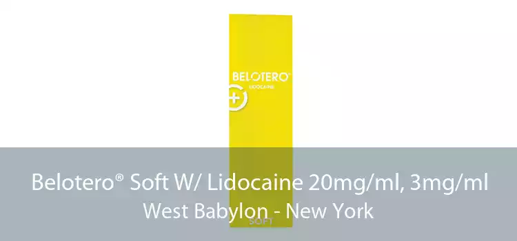 Belotero® Soft W/ Lidocaine 20mg/ml, 3mg/ml West Babylon - New York