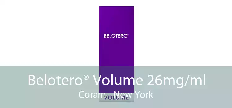 Belotero® Volume 26mg/ml Coram - New York