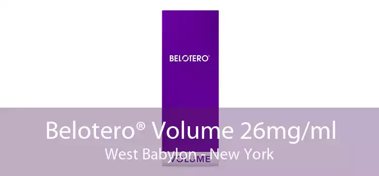 Belotero® Volume 26mg/ml West Babylon - New York