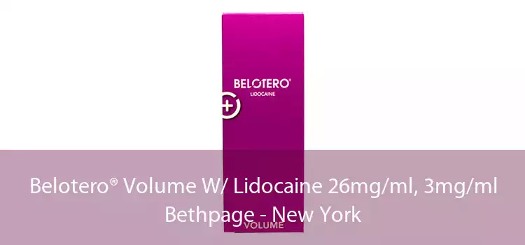 Belotero® Volume W/ Lidocaine 26mg/ml, 3mg/ml Bethpage - New York