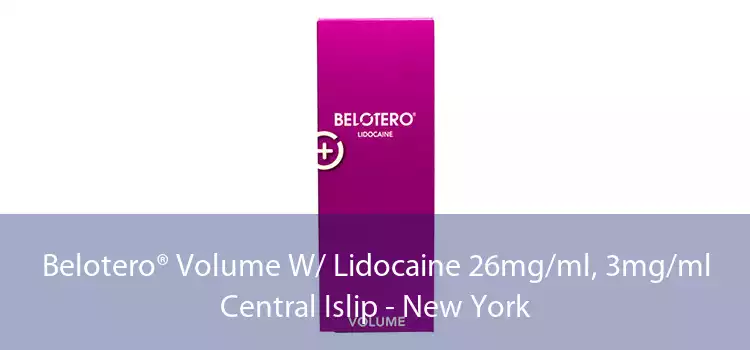 Belotero® Volume W/ Lidocaine 26mg/ml, 3mg/ml Central Islip - New York