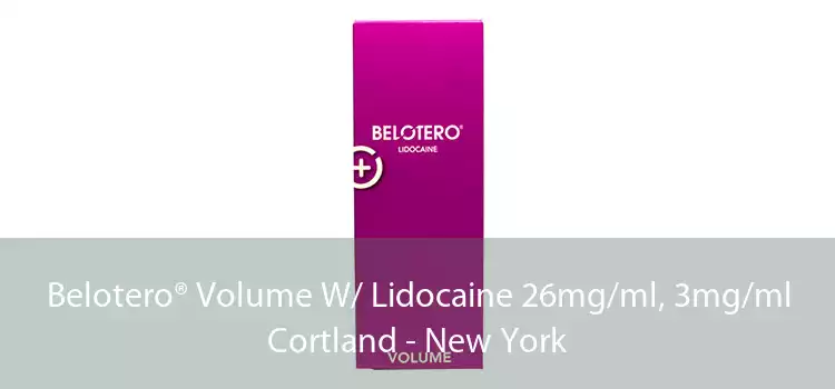 Belotero® Volume W/ Lidocaine 26mg/ml, 3mg/ml Cortland - New York