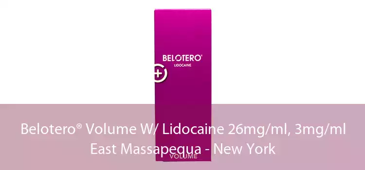 Belotero® Volume W/ Lidocaine 26mg/ml, 3mg/ml East Massapequa - New York