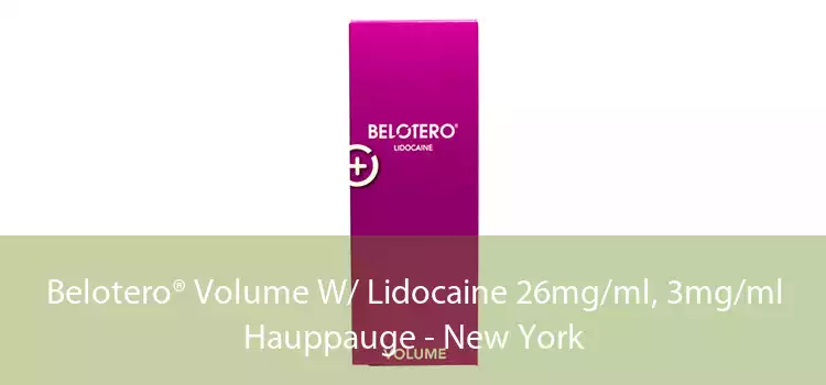 Belotero® Volume W/ Lidocaine 26mg/ml, 3mg/ml Hauppauge - New York