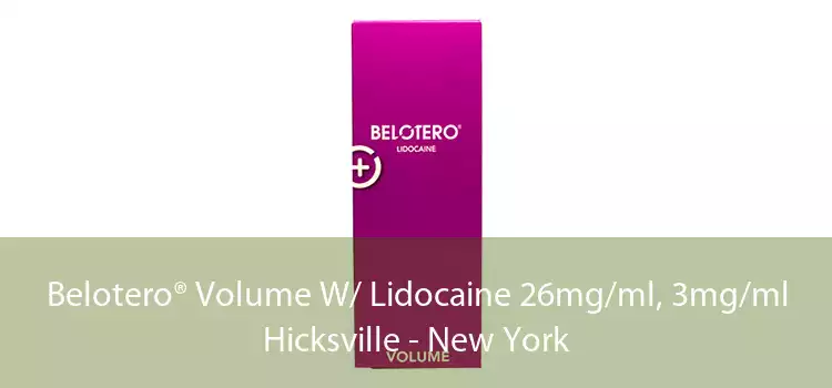 Belotero® Volume W/ Lidocaine 26mg/ml, 3mg/ml Hicksville - New York