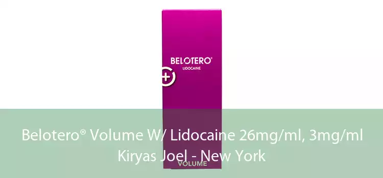 Belotero® Volume W/ Lidocaine 26mg/ml, 3mg/ml Kiryas Joel - New York