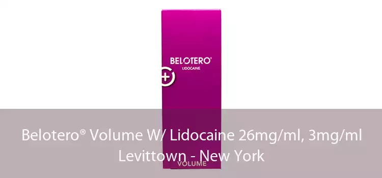 Belotero® Volume W/ Lidocaine 26mg/ml, 3mg/ml Levittown - New York