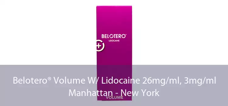 Belotero® Volume W/ Lidocaine 26mg/ml, 3mg/ml Manhattan - New York