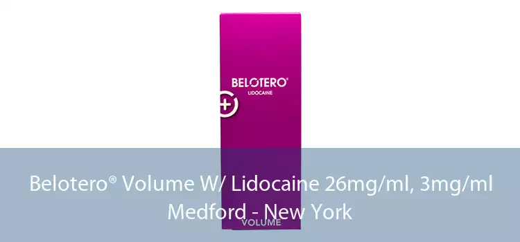 Belotero® Volume W/ Lidocaine 26mg/ml, 3mg/ml Medford - New York