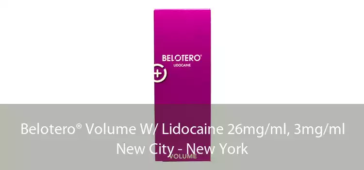 Belotero® Volume W/ Lidocaine 26mg/ml, 3mg/ml New City - New York