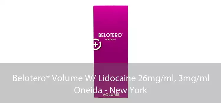 Belotero® Volume W/ Lidocaine 26mg/ml, 3mg/ml Oneida - New York